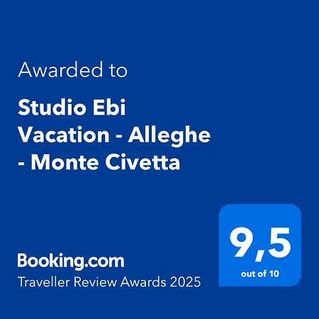 Tabià Vista Lago, Monte Civetta Dolomiti Appartamento Alleghe